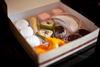 box of sweets